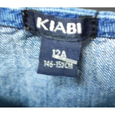 Salopeta Denim Kiabi Albastru pentru Fete 146 foto 3