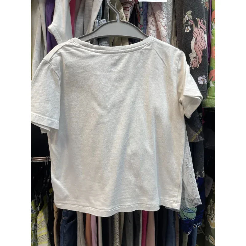 Tricou Bumbac Sinsay Alb Cu imprimeu pentru Fete 110