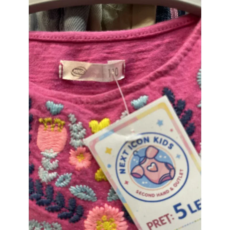 Bluza Bumbac Pepco Roz Cu imprimeu pentru Fete 110