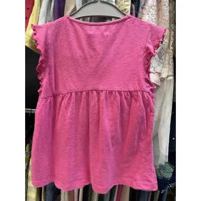 Bluza Bumbac Pepco Roz Cu imprimeu pentru Fete 110 foto 3