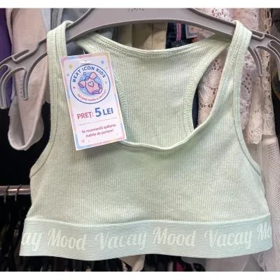 Lenjerie Poliester Fără brand Verde menta pentru Fete 116