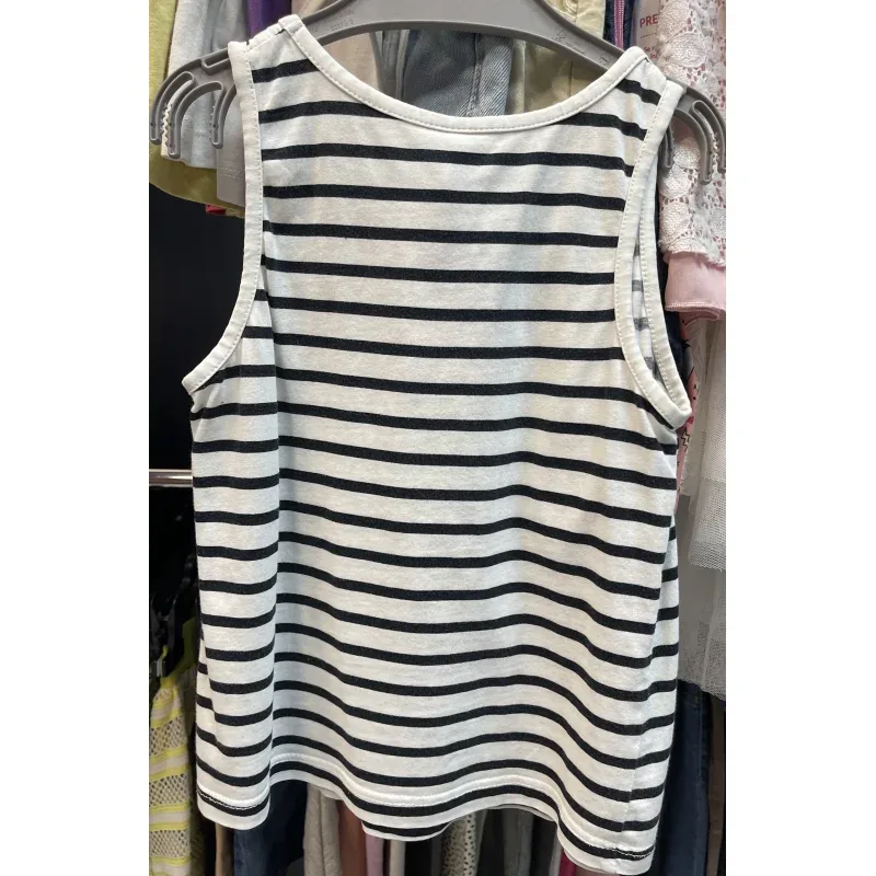 Tricou Bumbac LC Waikiki Alb negru Cu imprimeu pentru Fete 110