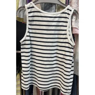 Tricou Bumbac LC Waikiki Alb negru Cu imprimeu pentru Fete 110 foto 2