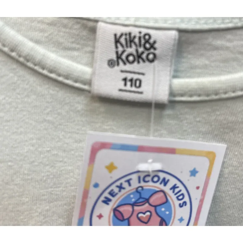 Tricou Bumbac Kiki & Koko Vernil Cu imprimeu pentru Fete 110
