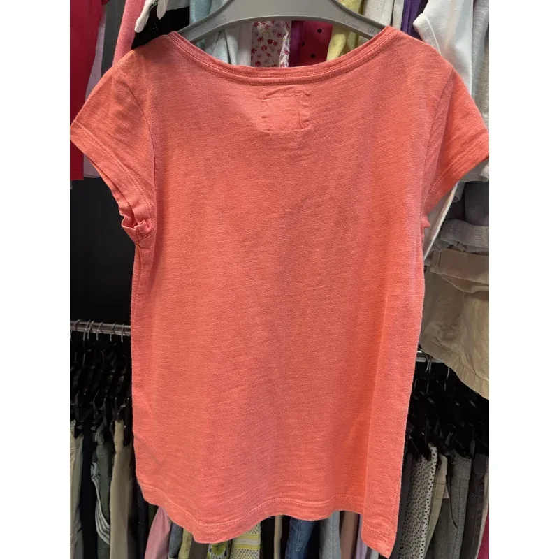 Tricou Bumbac H&M L.O.G.G. Portocaliu Cu imprimeu pentru Fete 110