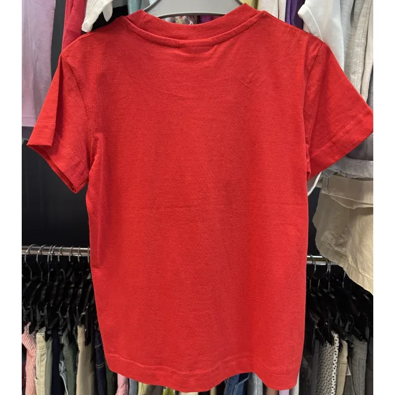 Tricou Bumbac Fără brand Rosu pentru Fete 110