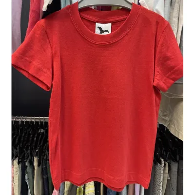 Tricou Bumbac Fără brand Rosu pentru Fete 110