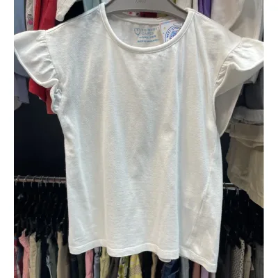 Tricou Bumbac Primark Alb pentru Fete 110