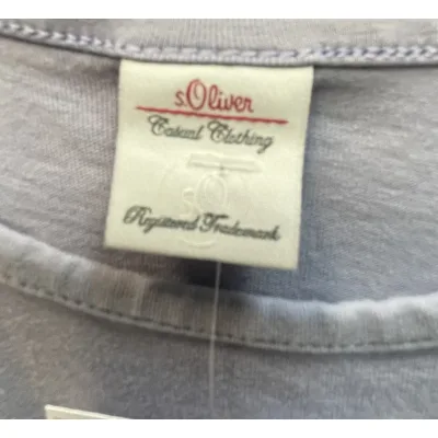Tricou Bumbac s.Oliver Violet Cu imprimeu pentru Fete 116 foto 3