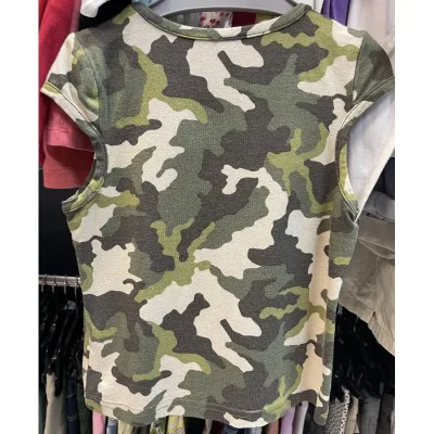 Bluza Bumbac Fără brand Kaki Cu imprimeu pentru Fete 104 foto 2