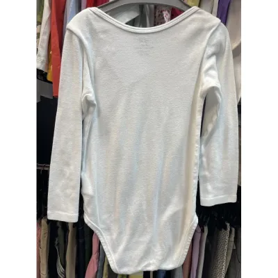 Body Bumbac H&M Alb pentru Baieti 104 foto 2