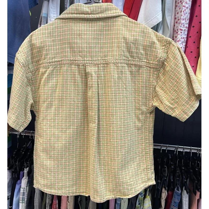 Cămăși Bumbac Fără brand Galben bej Cu imprimeu pentru Baieti 110