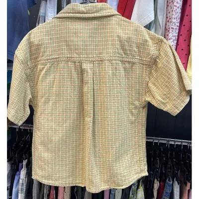 Cămăși Bumbac Fără brand Galben bej Cu imprimeu pentru Baieti 110 foto 2