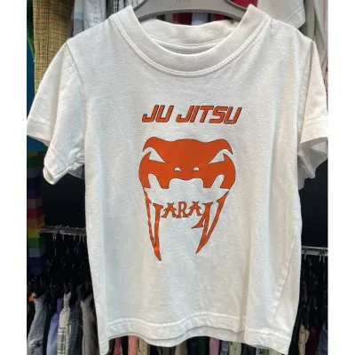 Tricou Bumbac Fără brand Alb Cu imprimeu pentru Baieti 110 foto 1