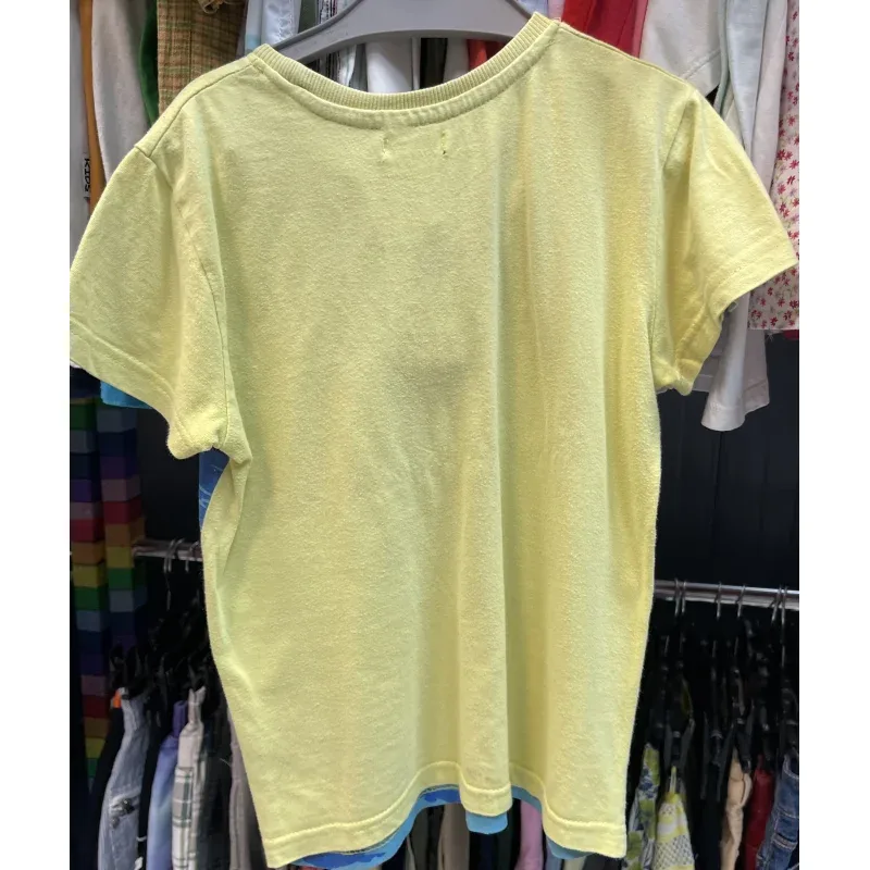 Tricou Bumbac Pepco Galben Cu imprimeu pentru Baieti 116