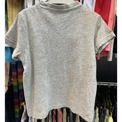 Tricou Bumbac In Extenso Gri Cu imprimeu pentru Baieti 110 foto 2