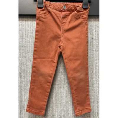 Blugi Denim Reserved Portocaliu pentru Baieti 98 foto 1