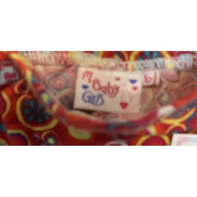 Colanți Bumbac Fără brand Rosu Cu imprimeu pentru Fete 104 foto 3