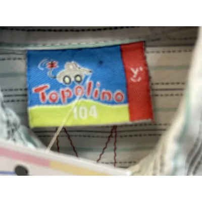 Cămăși Bumbac Topolino Alb gri Cu imprimeu pentru Baieti 104 foto 3
