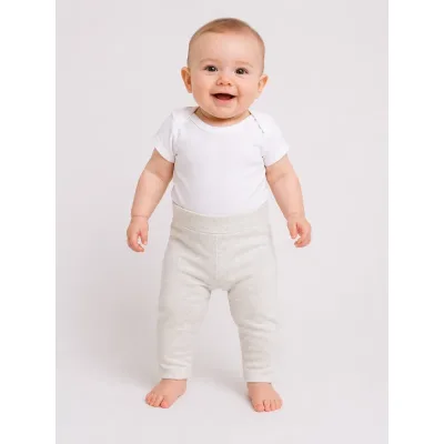 Colanți Bumbac H&M crem pentru Bebe 68