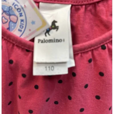 Tricou Bumbac Palomino Roz Cu imprimeu pentru Fete 110 foto 3