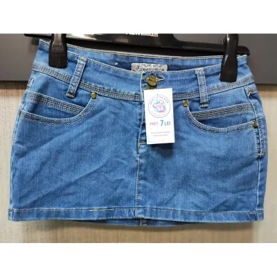Fusta Denim Fără brand Albastru pentru Fete S