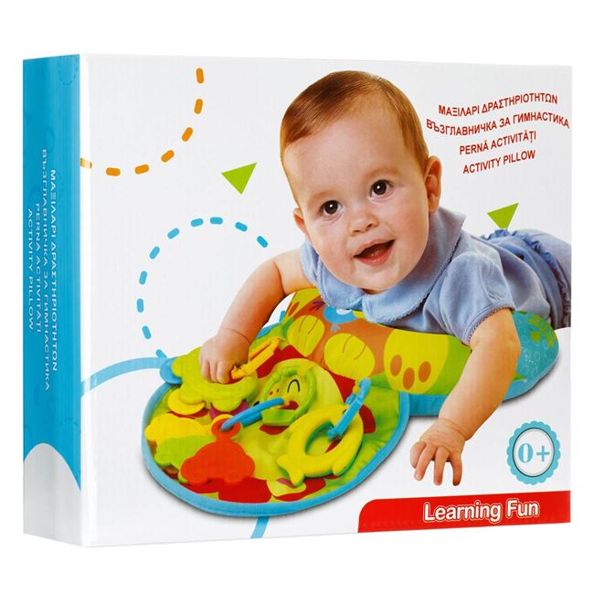 Perna Multicolora de Activitate cu Jucarii Suspendate foto 2