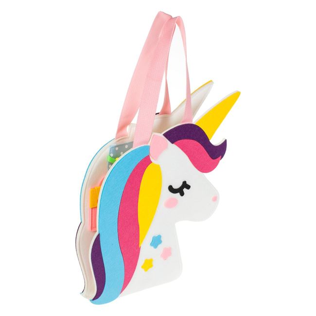 Carte de Activitati Unicorn Quiet Book foto 2