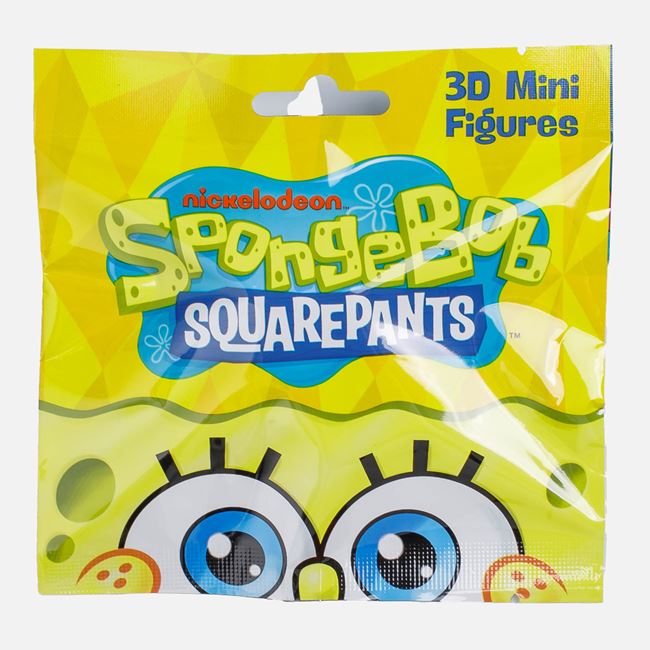 Figurina Mini 3D SpongeBob (Blind Bag) Just Toys foto 2