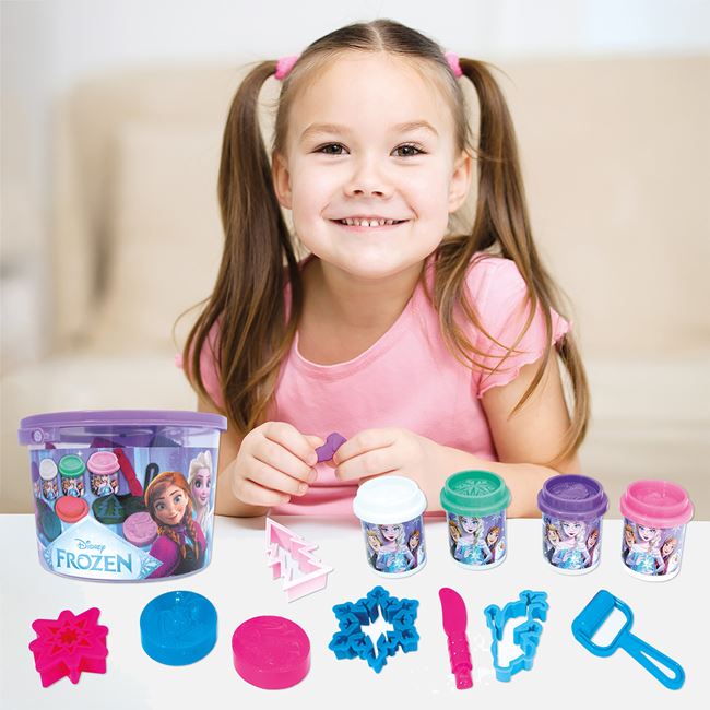 Plastilina Doh Galetusa Disney Frozen cu Accesorii - AS foto 2