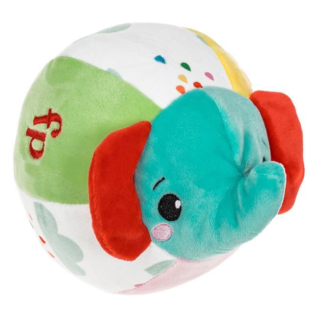 Minge Zornaitoare Textila Elefant 12cm - Fisher Price foto 2