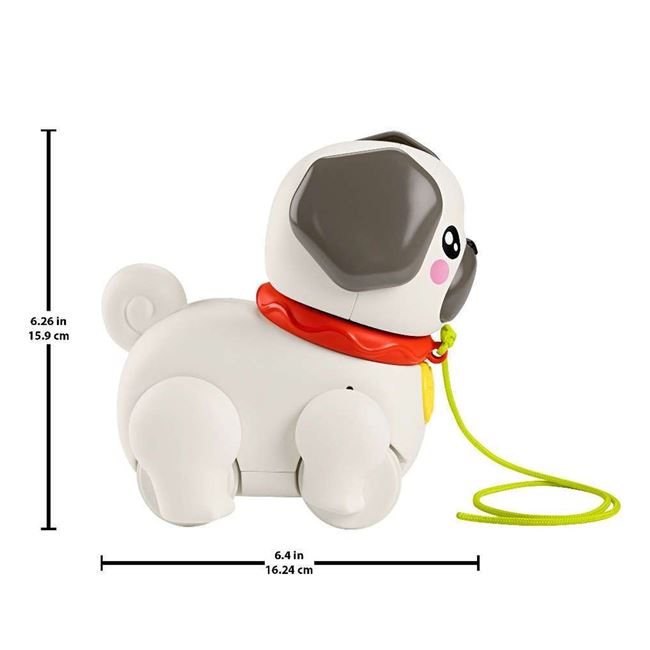 Caine de Plimbat Pug Pet Pals - Fisher Price foto 2