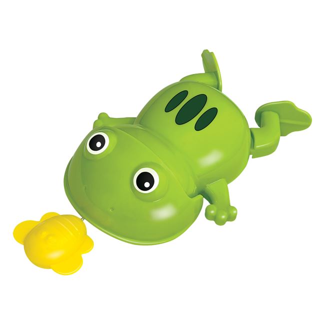 Jucarie de Baie Broscuta cu Albinuta 13cm