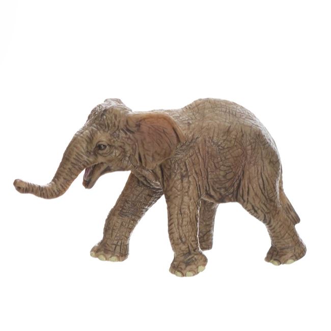 Figurine  Animale Salbatice Pui de Leopard Tigru Elefant Panda 5cm foto 2