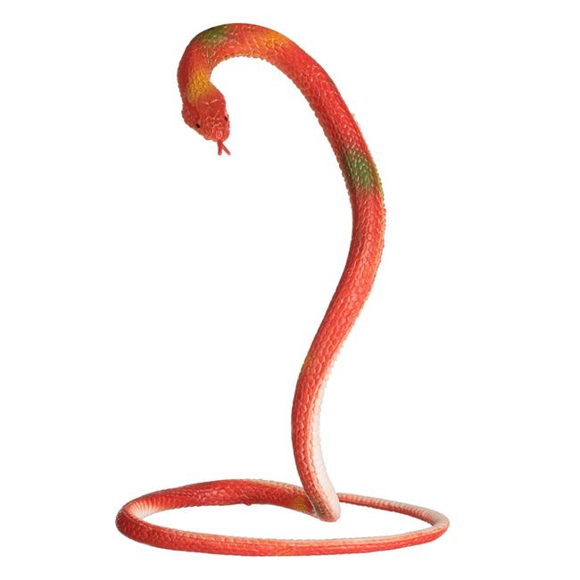 Jucarie Sarpe Rosu Verde 70cm