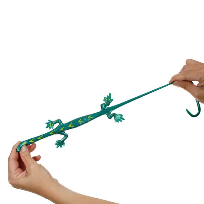 Jucarie Stretchy Iguana Verde 24cm foto 2
