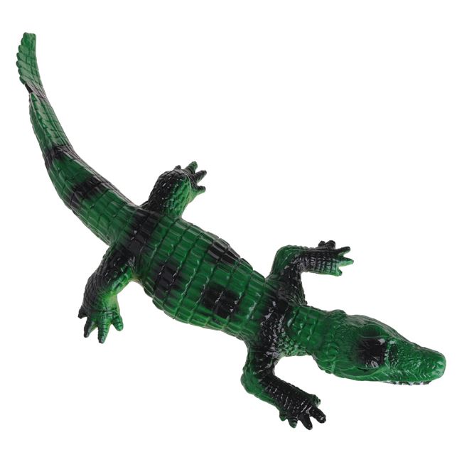 Jucarie Realista Crocodil Verde foto 2