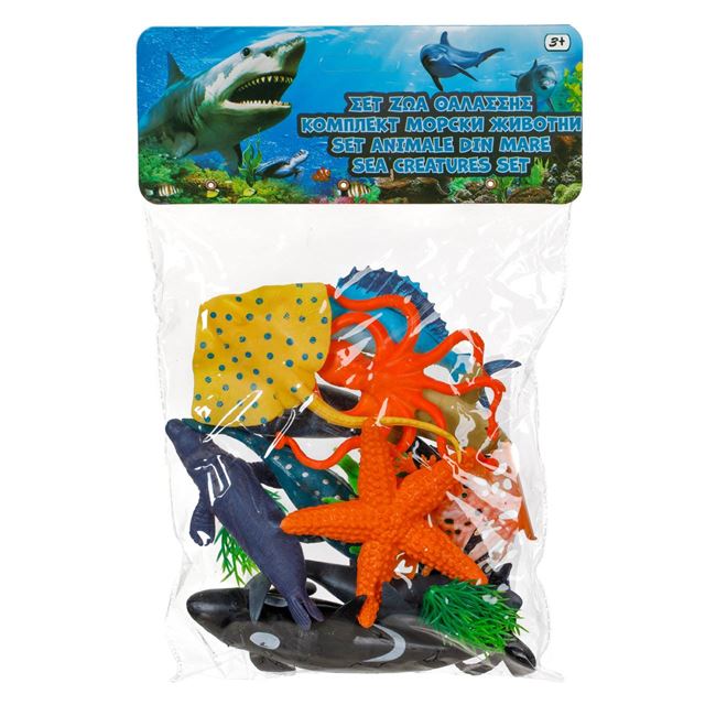 Set Animale Marine din Plastic - 15buc foto 2