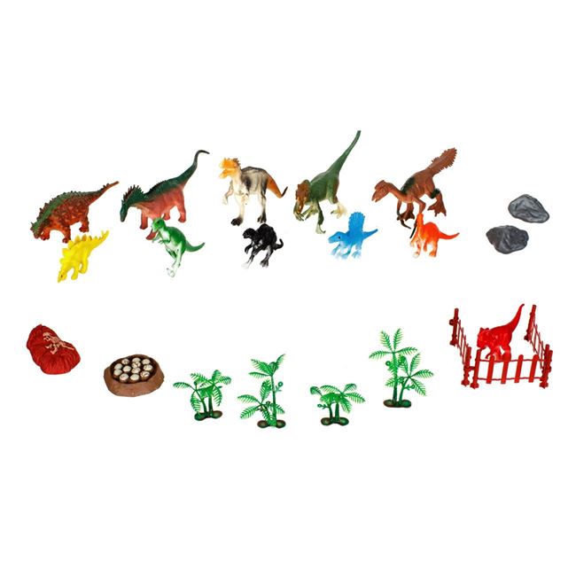 Set Dinozauri din Plastic - 42buc