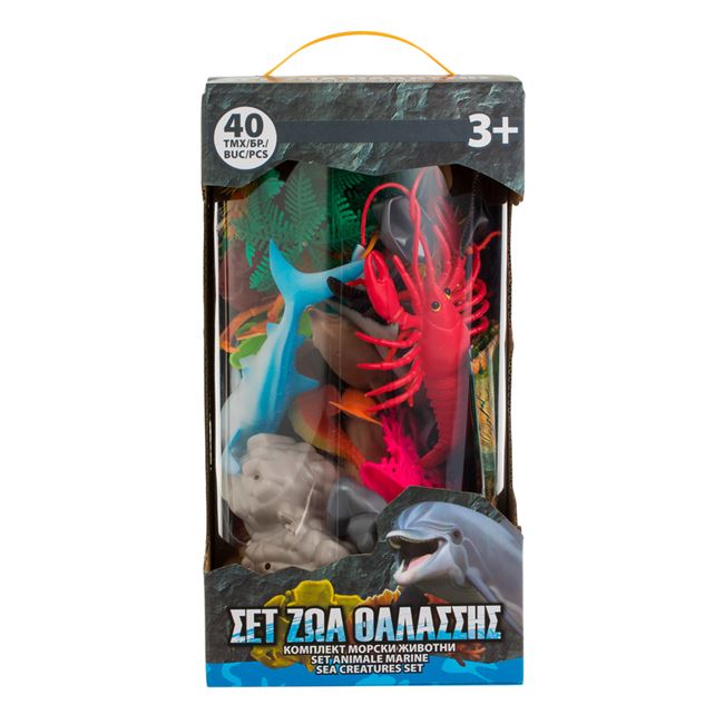 Set de Joaca cu Animale Marine - 40buc foto 2