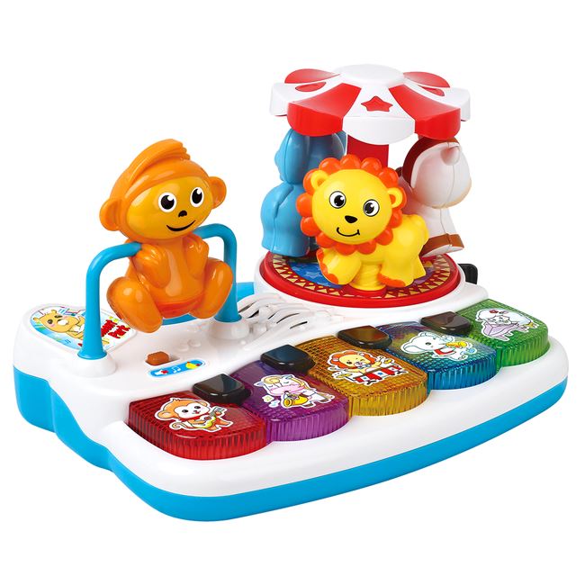 Pian Interactiv cu Carusel & Sunete
