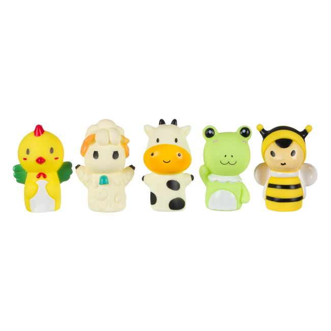 Jucarie Finger Puppet Animale Ferma - 5buc foto 2