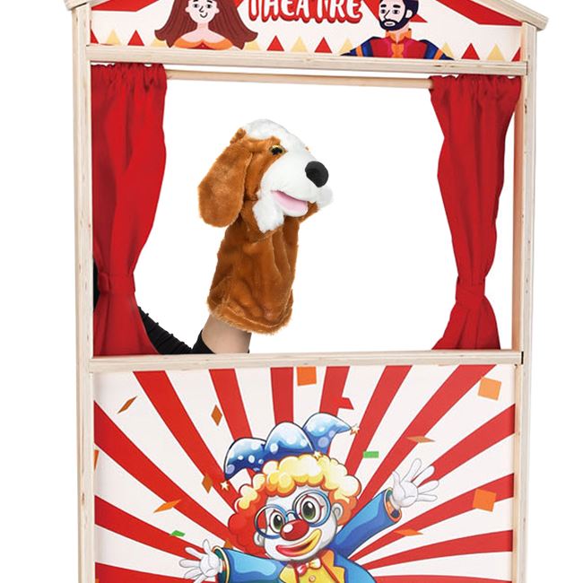 Figurina din Plus Catel Maro pentru Teatru de Papusi 28cm foto 2