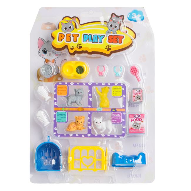 Playset cu Pisici Casa Cuib & Accesorii foto 2