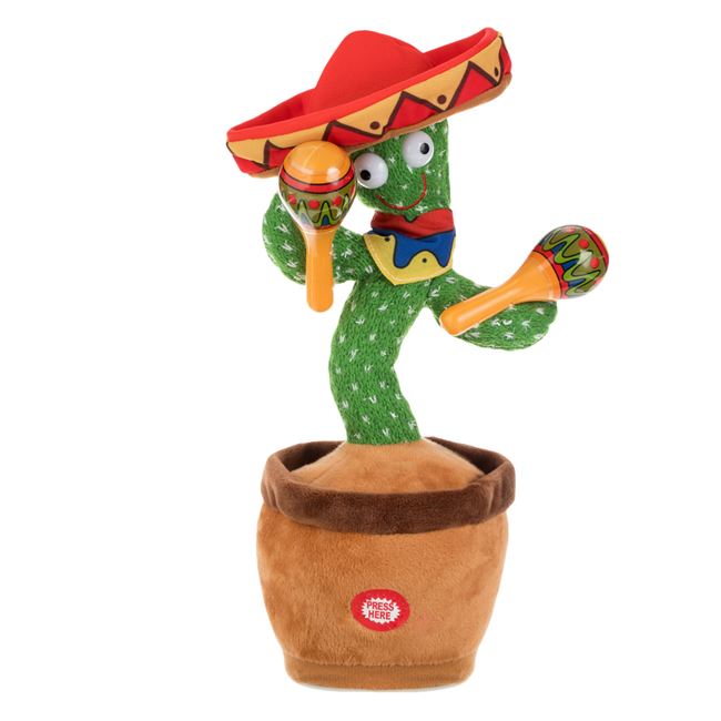 Cactus Interactiv Mexican ce Danseaza & Canta 28cm foto 2