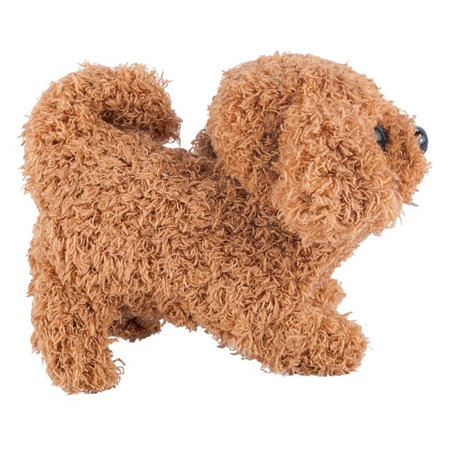 Caine Interactiv Poodle Maro cu Miscare & Sunet foto 2