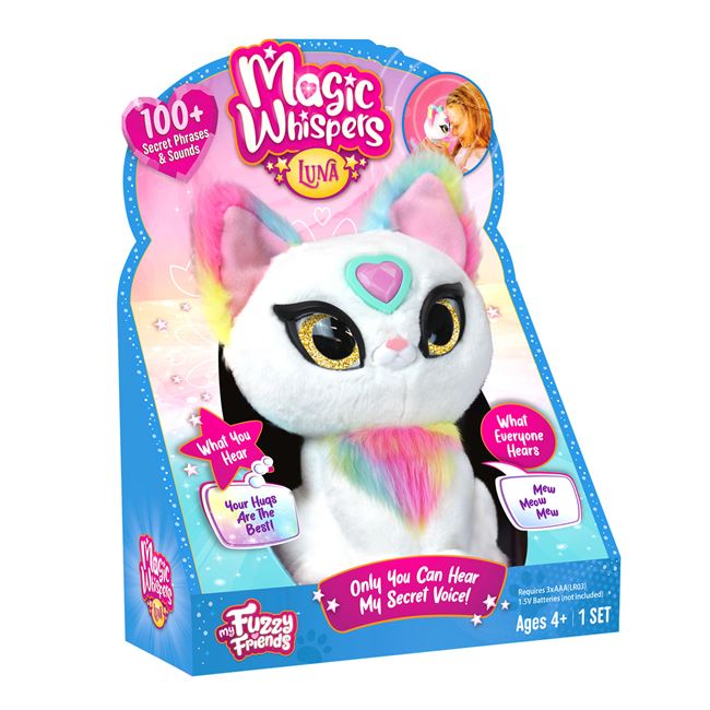 My Fuzzy Friends Magic Whisper Kitty Pisica Interactiva - Giochi Preziosi