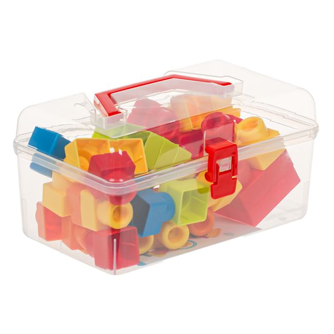 Galeata din Plastic cu Cuburi Moi Soft Block - 24buc foto 2