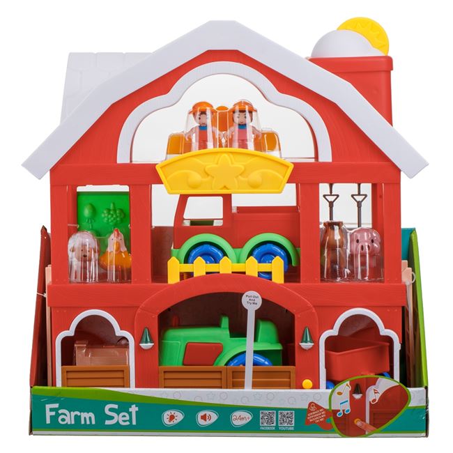 Set Prescolar Ferma cu Hambar Efecte Sonore & Lumini foto 2