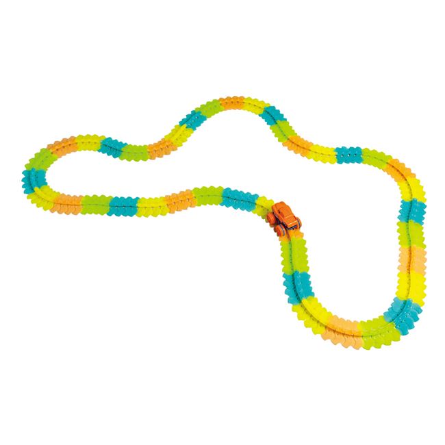 Pista Autostrada Glow in the Dark & Vehicul - 168buc foto 2